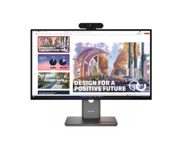 LENOVO LCD P27QD-40+MC60 - 27",ECO-IPS,16:9,2560x1440,120Hz,350cd/m2,1500:1,4ms,HDMI,DP,DPout,DC,USBHub,USB-C,RJ45,Pivot EDF_805777