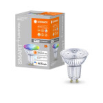 Ledvance Chytrá LED filamentová žárovka SMART+ BT, E27, ST64, 6W, 540lm, 2700K, teplá bílá, kouřová SMART+ BLUETOOTH