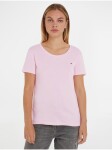 Světle růžové dámské tričko Tommy Hilfiger dámské