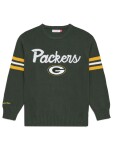 Mitchell & Ness Pánská mikina Green Bay Packers NFL Head Coach Sweater Velikost: 2XL