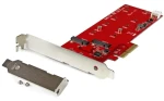 StarTech řadič 2x M.2 SSD / Řadič / PCIe / ASMedia ASM1062 (PEX2M2)