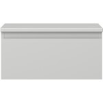 MEXEN/S - Orio koupelnová skříňka pod umyvadlo 50 cm s deskou, 1 šuplík, šedá mat 91A10-05023-1-BFC62