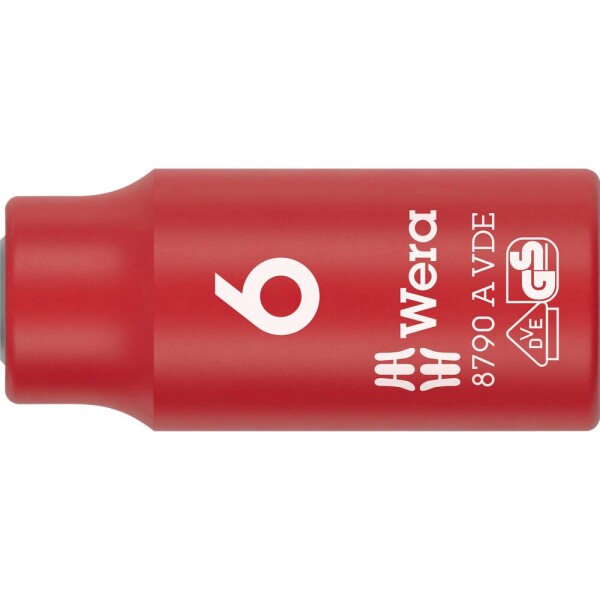 Wera 8790 A VDE 05005933001 vnější šestihran vložka pro nástrčný klíč 6 mm
