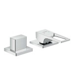 HANSGROHE - Metropol Páková dvouotvorová baterie na okraj vany, chrom 74548000