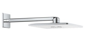GROHE - Rainshower SmartActive Cube Hlavová sprcha 310, sprchové rameno 43 cm, 2 proudy, měsíční bílá 26479LS0