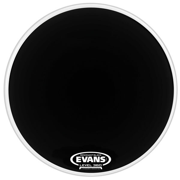 Evans BD22RBG Resonant 22" Black