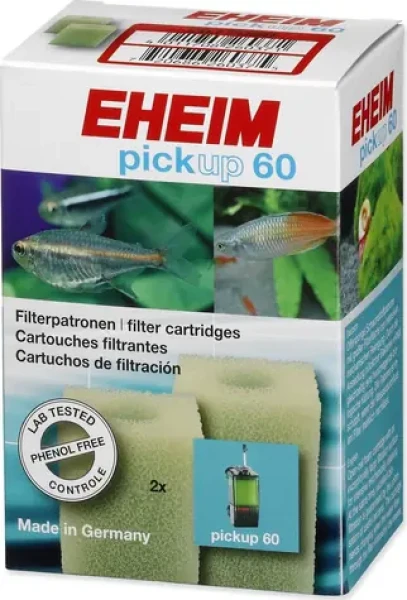 Eheim Filtrační molitan Pickup 60 / Filtrační náplň / 2 ks / Mechanická a biologická filtrace (E11-2617080)