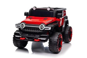 Mamido Elektrické autíčko Trust Adventure dvoumístné 12V | 2x45W červené