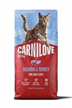 Carnilove Cat Active Dry Salmon&Turkey Adult AB 6kg