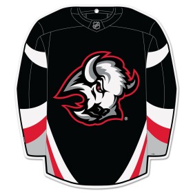 Mustang Cedule Buffalo Sabres NHL Goathead 15x13 Home Jersey