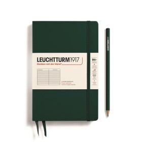 Leuchtturm1917 Zápisník Forest Green Paperback B6+ linkovaný