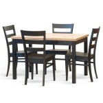 STIMA Jídelní stůl W21 - zakázkové odstíny (š140) ROZMĚR: (š/h/v) 140 x 80 x 76 cm (+40 cm rozklad) STI-W21-140-CERNY