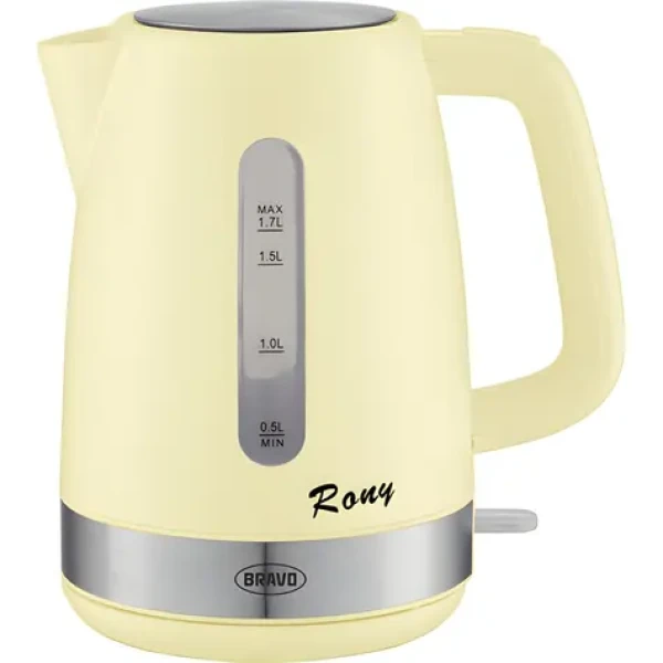 Bravo Rony B-4777 žlutá / Rychlovarná konvice / 1,7 l / 2200 W (100001090429)