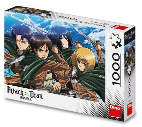 Puzzle Anime: Attack on Titan 1000 dílků