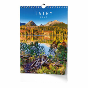 Tatry 2027 - nástěnný kalendář