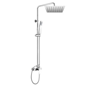 Mereo Viana sprchová baterie s talířovou hranatou slim sprchou 250x250 mm, nerez CBE60104SD2