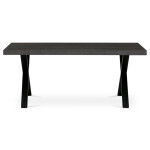 Jídelní stůl 180x90cm, lamino, šedý dub, HT-R5316 GREY