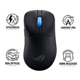ASUS myš ROG Keris II Ace, bezdrátová herní myš, černá EDF_1663043