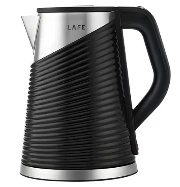 Lafe Elegant Black / Rychlovarná konvice / objem 1,8 l / výkon 1800 W / dvojitá stěna / Cool touch (LAFCZA47468)