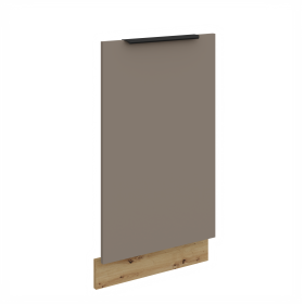 Dvířka na vestavnou myčku nádobí Aria ZM 713x446 Barva korpusu: Dub artisan, Barva dvířek: TA - Sandgrau AFM