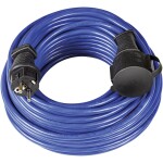 Max Hauri 165376 napájecí prodlužovací kabel 16 A modrá, černá 25 m H07RN-F 3G 1,5 mm² odolné proti UV záření, odolné pr