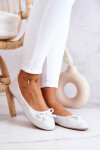 Dámské Baleríny Klasické Bílé Fimme 38