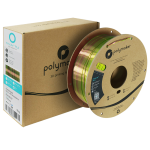 Polymaker PolyLite PLA DUAL SILK 1,75 mm Aubergine Silk Lime-Magenta, 1 kg