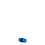 Skládací nákupní taška LOQI SIDE EFFECTS Art Knows No Borders