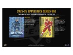 Hokejové Karty NHL 2025-26 Upper Deck Series 1 Tin Box