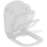 GEBERIT - Duofix Set předstěnové instalace, klozetu a sedátka Ideal Standard Tesi, tlačítka Sigma50, Aquablade, SoftClose, alpská bílá SANI11CD3141
