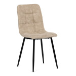 Jídelní židle, béžová, látka vintage, CT-281 CRM3