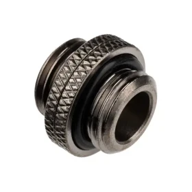 Alphacool ES Dvojitá vsuvka černá / Steckbar / G1/4 AG G1/4 AG (13757)