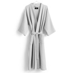 HAY Župan Waffle Grey, šedá barva, textil