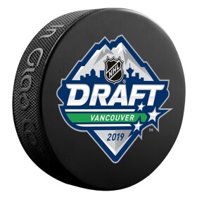 Fanatics Puk 2019 NHL Draft Logo Hockey Puck