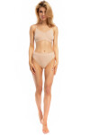 Dámský sportovní top Bamboo Bralette beige - JULIMEX béžová S