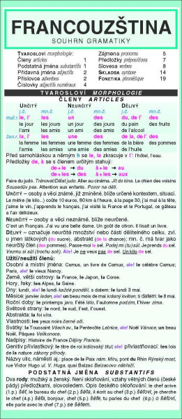 FRANCOUZŠTINA souhrn gramatiky Vratislav Slezák