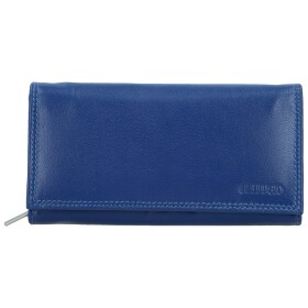 Trendy dámská kožená peněženka Bellugio Sarawi, modrá