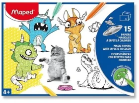 MAPED Magické omalovánky modrá