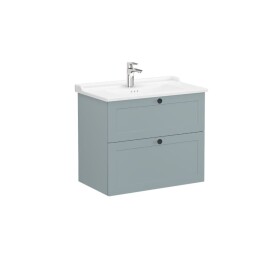 Koupelnová skříňka s umyvadlem VitrA Root 80x67x46 cm zelená mat ROOTC80GINTC ROOTC80GINTC