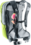 Cyklistický batoh Deuter Race Air 14+3L Citrus/graphite