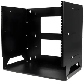 StarTech Nástěnný regál 8U černý / Nástěnný regál / 19" / nosnost 34 kg / ocel (WALLSHELF8U)