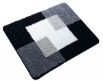 RIDDER - COINS předložka 55x50cm s protiskluzem, polyester, šedá 7103807