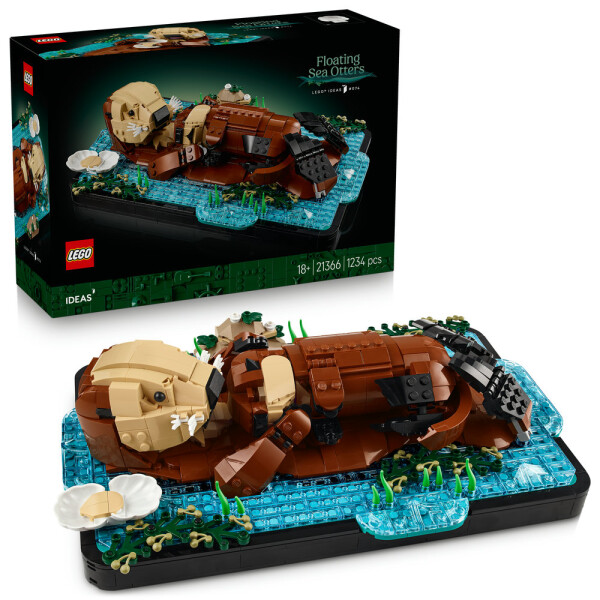 LEGO LEGO® Ideas 21366 Plavající mořské vydry