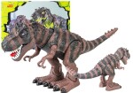 Mamido Dinosaurus Tyranosaurus Rex na baterie hnědý