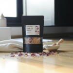Almara Soap Relaxační bylinná sůl do koupele Time to Relax 180 g, černá barva