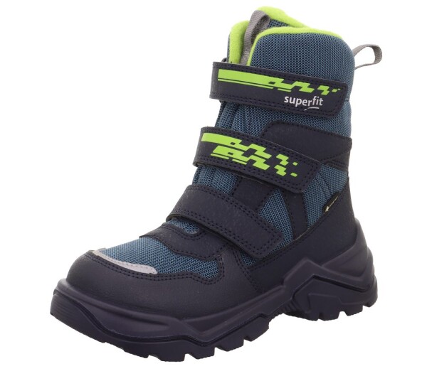 Chlapecké zimní boty SNOW MAX Blue/Light Green GTX Superfit 1-002023-8050 - 32