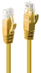 Lindy Cat6 U/UTP žlutý 0,5 m / Síťový kabel / RJ-45 (48061)