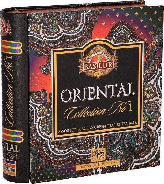 BASILUR Book Assorted Orient plech 32 gastro sáčků