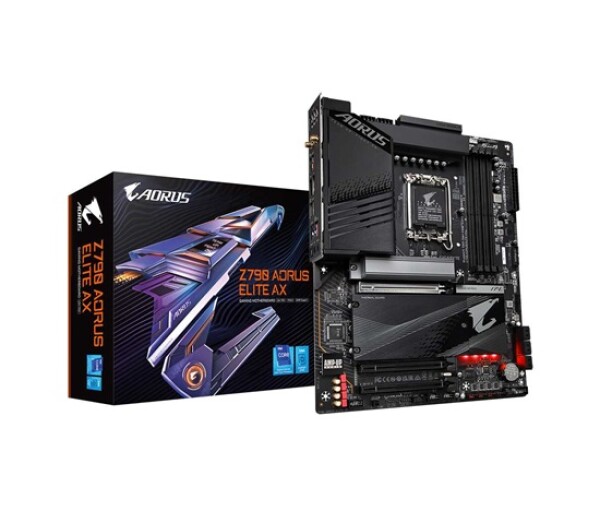 GIGABYTE MB Sc LGA1700 Z790 AORUS ELITE AX, Intel Z790, 4xDDR5, 1xDP, 1xHDMI, WI-FI EDF_524657