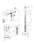 GROHE - Příslušenství Výměnná souprava 43907PI0